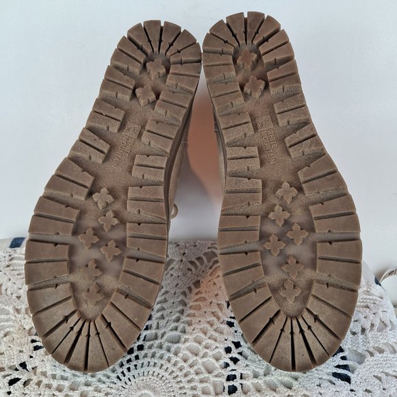 White Mountain Zion Lace-Up Hiking Boot with Faux Fur Size 8 - Picture 9 of 10